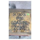 School Bus Loading Zone