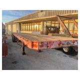 1974 Fontaine Trailer, Flatbed, 40