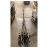 Assortment Of Fishing Poles