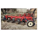 International 4 Bottom Plow With Cutters Pull