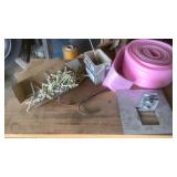 Foam Stripping, Galvanized Plates