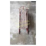 Wood Metal Sled,  IN THE GARAGE