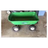 Dura Worx Plastic Metal Wagon With Dump Bed