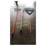 Leaf Rake, Straight Rake, Claw Rake