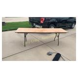 8' Banquet table