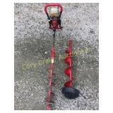 Eskimo Auger w/ (2) augers, ice and dirt augers