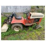 Allis Chalmers 314D w/ rear tiller, 14 h.p.