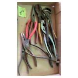 Assorted pliers