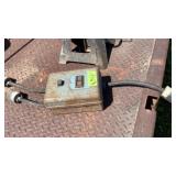 Electrical start/stop box farm use