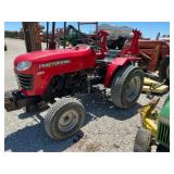 Tractor King 200 2WD tractor 155 hrs with 72" 3