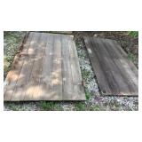 Barn Doors 45" x 92" (2) Good Condition