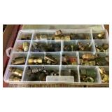 Plastic case with assorted hydraulic fittings