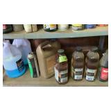 Contents of bottom shelf layer only