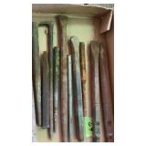 Assorted chisels