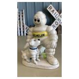 Michelin man and dog