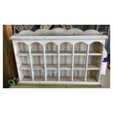 Curio shelf 36" wide 22" tall