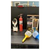 Fireball Yard Game, Fire Extinguisher, Brick