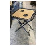 Camping folding table