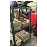 Shelf unit on wheels 28-1/2" x 24-1/2" x 54"