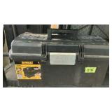 DeWalt toolbox, empty and no tray