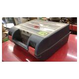 Sabre saw in plastic case