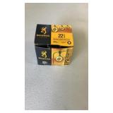 Browning 22 long rifle round nose bullet