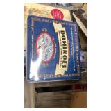 Puzzles, road atlas, greeting card organizer,