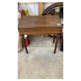 Walnut Spinet Desk 33" W x 19" D x 33" T MISSING