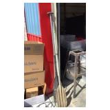 Oars (paddles), bundle of square tubing