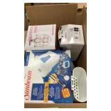 Box of kitchen items