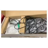 Computer keyboard and mouse