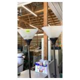 Pair of floor lamps