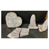 Memorial Stones ONE IS BROKEN