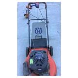 Husqvarna push mower with bagger, self propelled