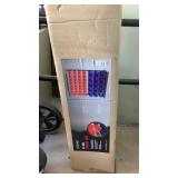 Wall unit storage bin rack, NIB