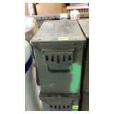 empty Ammunition box