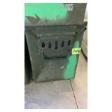 empty Ammunition box