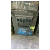 empty Ammunition box