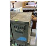 empty Ammunition box
