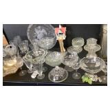 Assortment Of Clear Glass