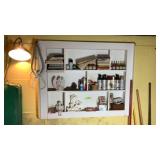 Contents Of Wall Shelf