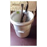 Files and Axe and Bucket