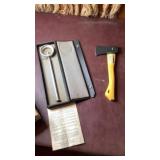 Pollard Magnetic Dipping Needle and Pittsburg axe