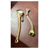 Pipe Wrench Curved Wrenches