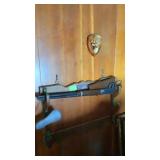 Gun Rack and 2 Pc BB Gun