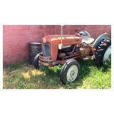 Ford 641 Tractor WF Like New Rubber On aback