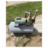 Burks Water Pump W/ Tank 1/3 H.P., 1HP