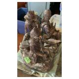 Plaster Painted To Look Like Bronze