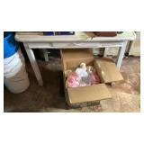 GraniteTop Table And Punch Bowl Set, EXCLUDING