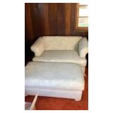 Chair with Sleeper and Ottoman